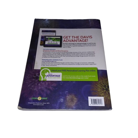 Pathophysiology Introductory Concepts and Clinical Perspectives Book Davis Advan - Picture 2 of 14